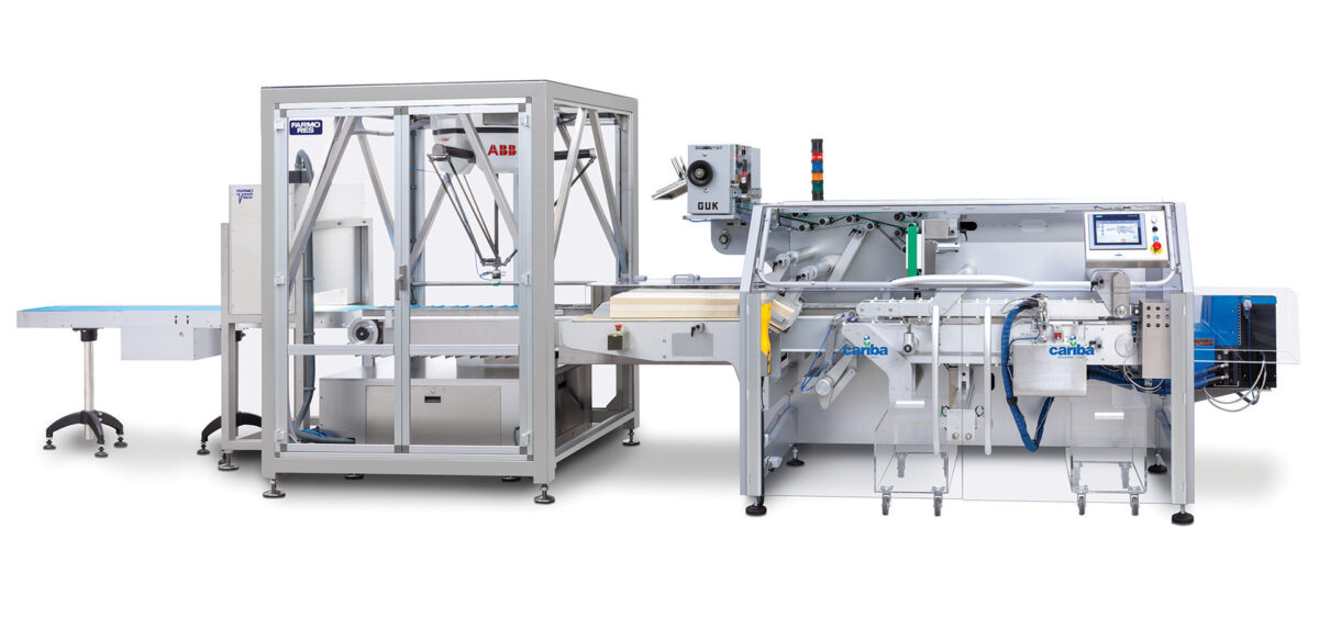 Cartoning Line with Robotic In-Feed